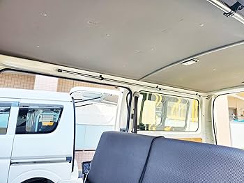 Amazon | ［NAMINORIKOZOU］200系ハイエースDX サイドバー左右2本